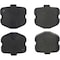 Centric Parts Premium Metallic Brake Pad W/Shims, 300.11851 300.11851 - alternate 1